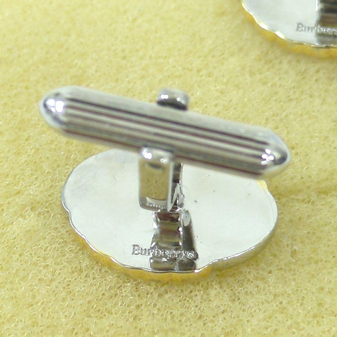 バーバリー 騎士 ネクタイピン & カフリンクス セット シルバー ゴールド