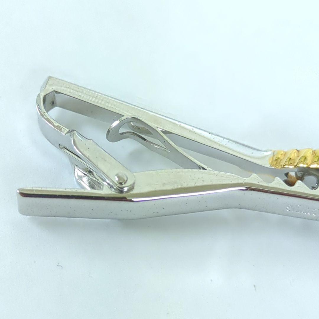 バーバリー 騎士 ネクタイピン & カフリンクス セット シルバー ゴールド