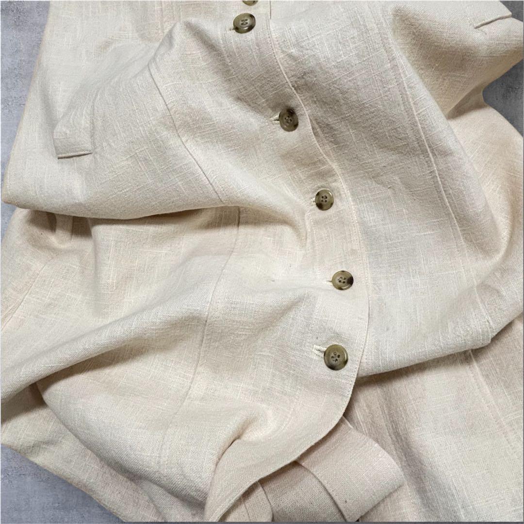 【完売品】ETRE TOKYO エトレ トウキョウ リネンワンピース ロングジレ