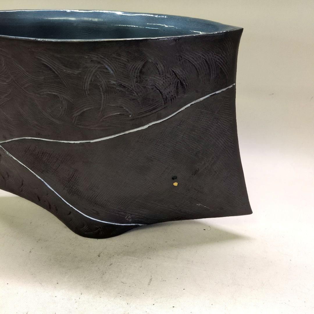 清水焼　三余作　池坊好み　池坊花器