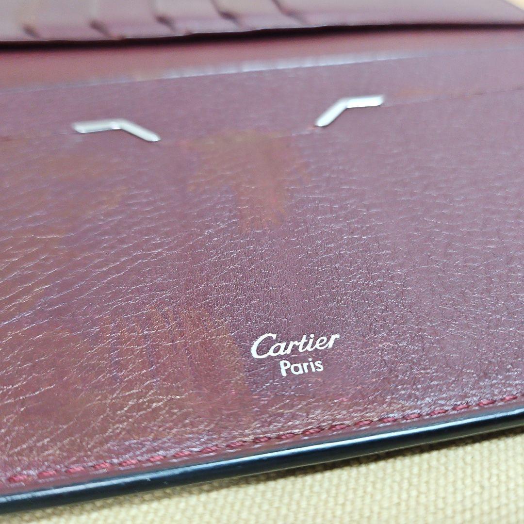 Cartier マスト ドゥ カルティエ インターナショナル ウォレット 現行品