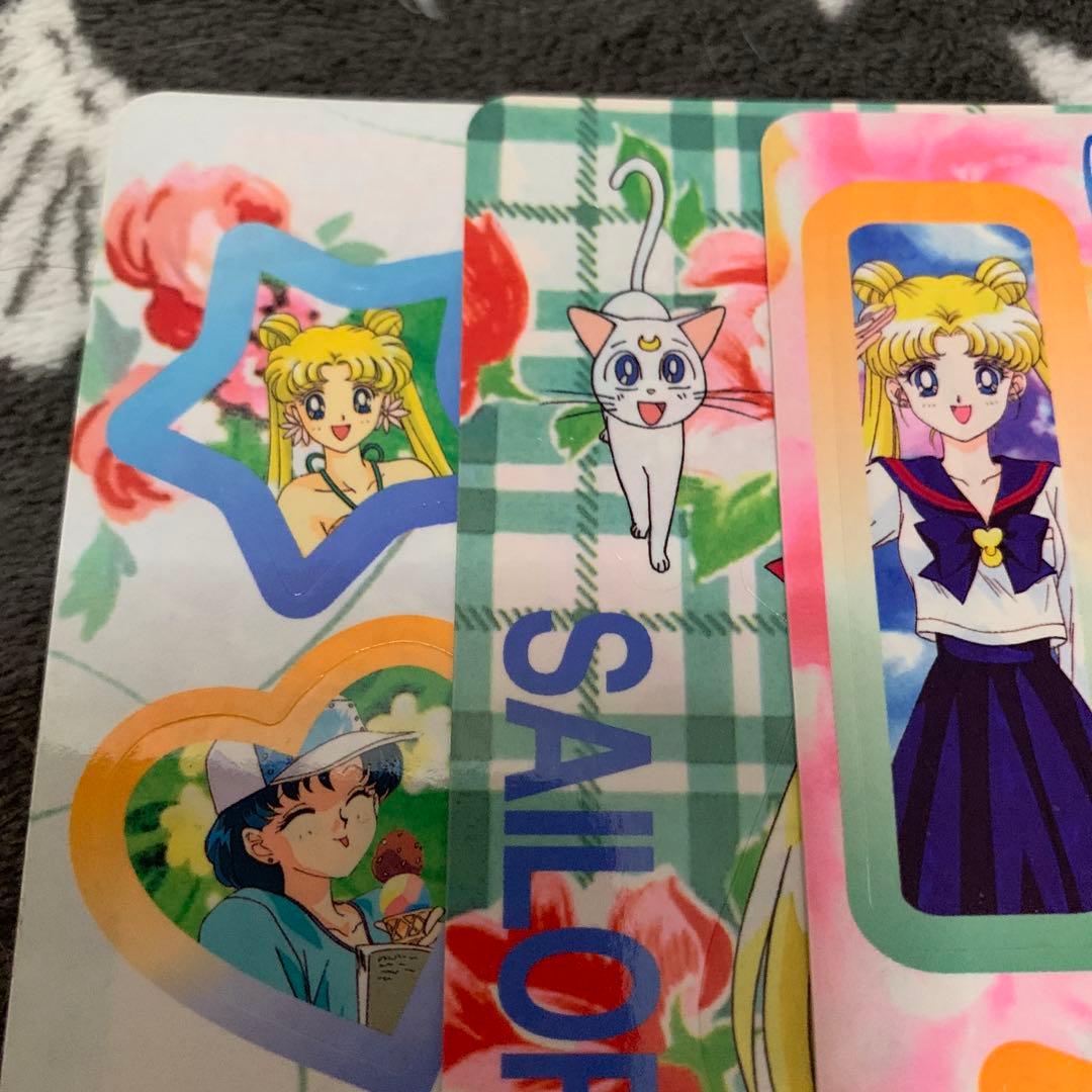 ジャンボカードダス　シール　ステッカー　セーラームーン　セーラースターズ