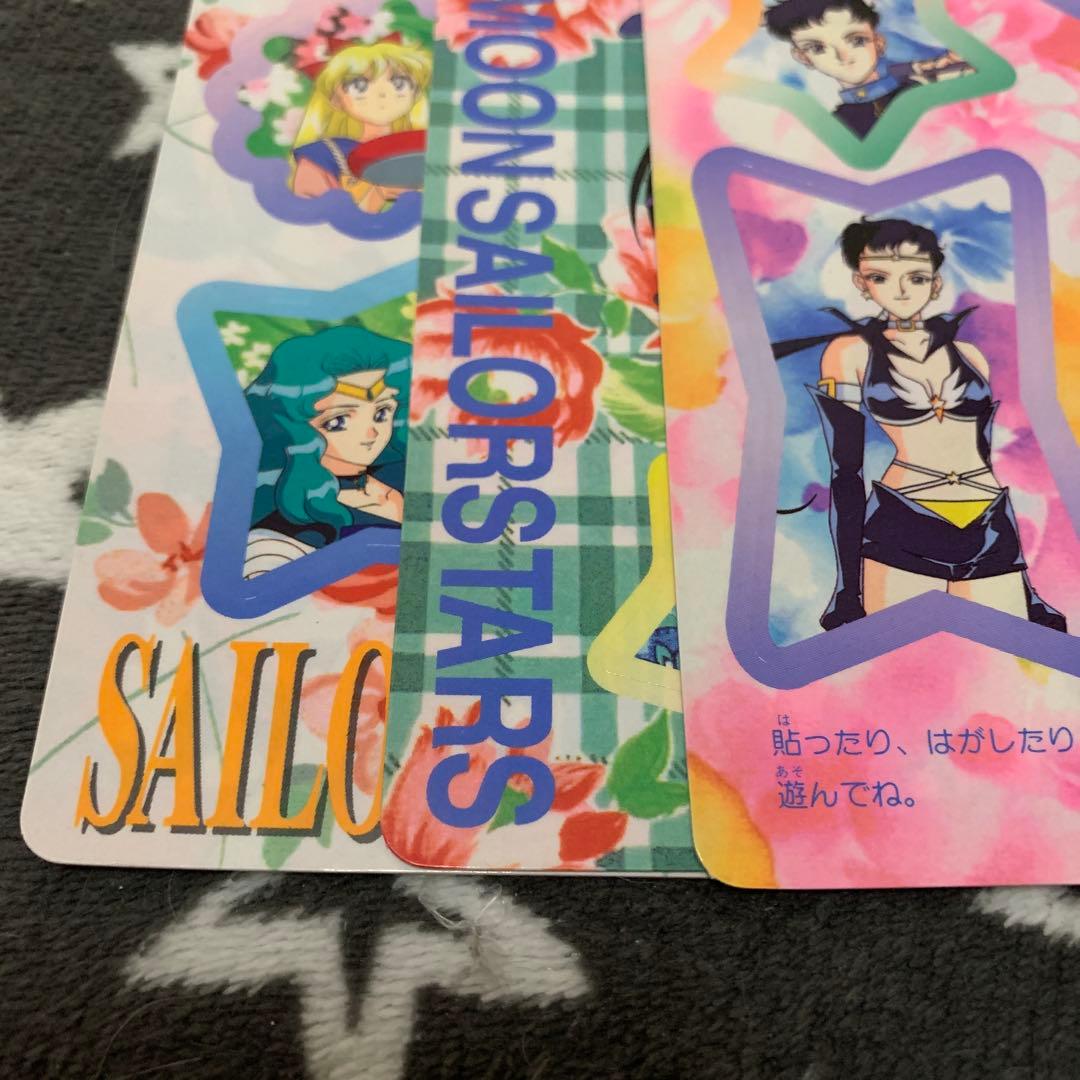 ジャンボカードダス　シール　ステッカー　セーラームーン　セーラースターズ