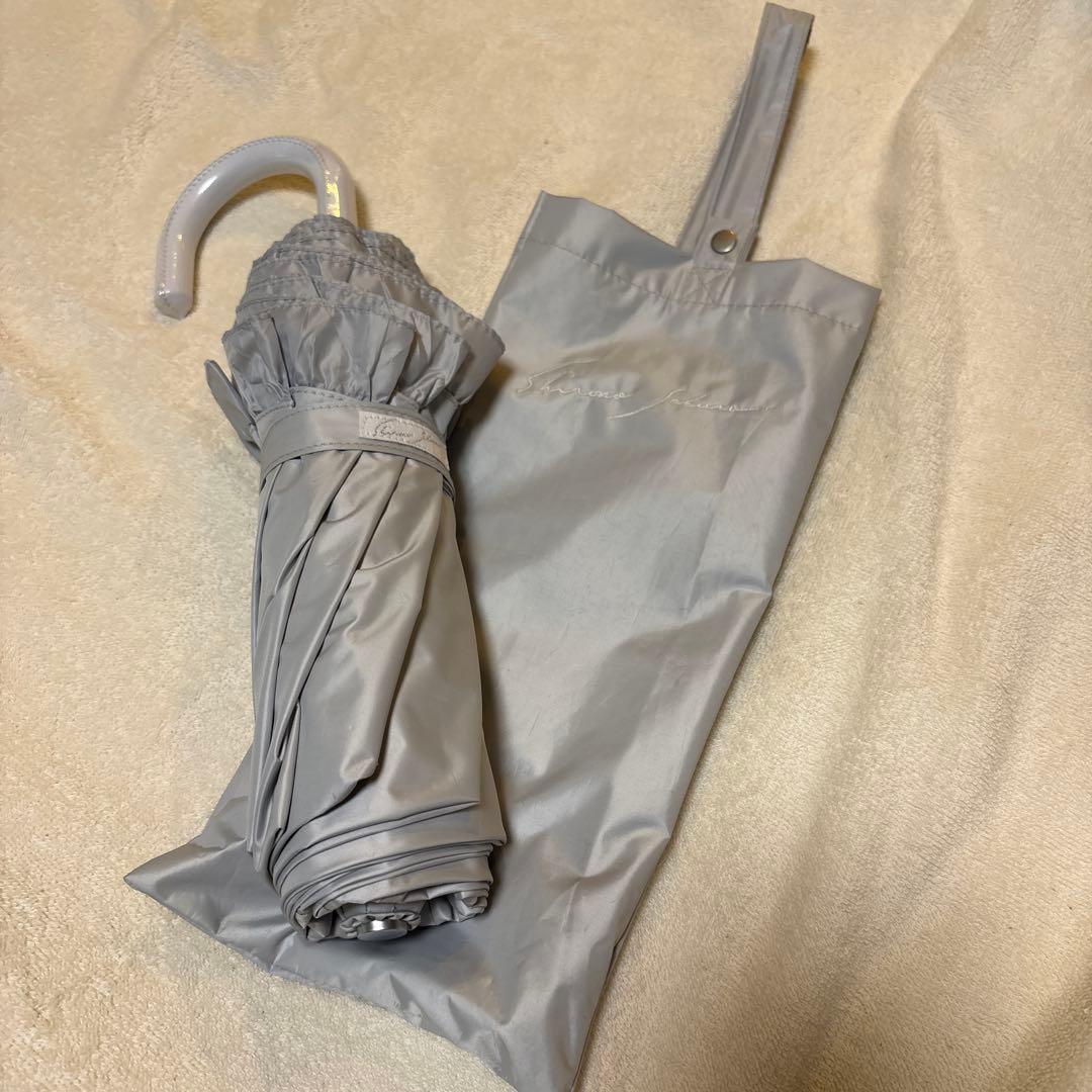 シロノサクラ　折りたたみ　日傘