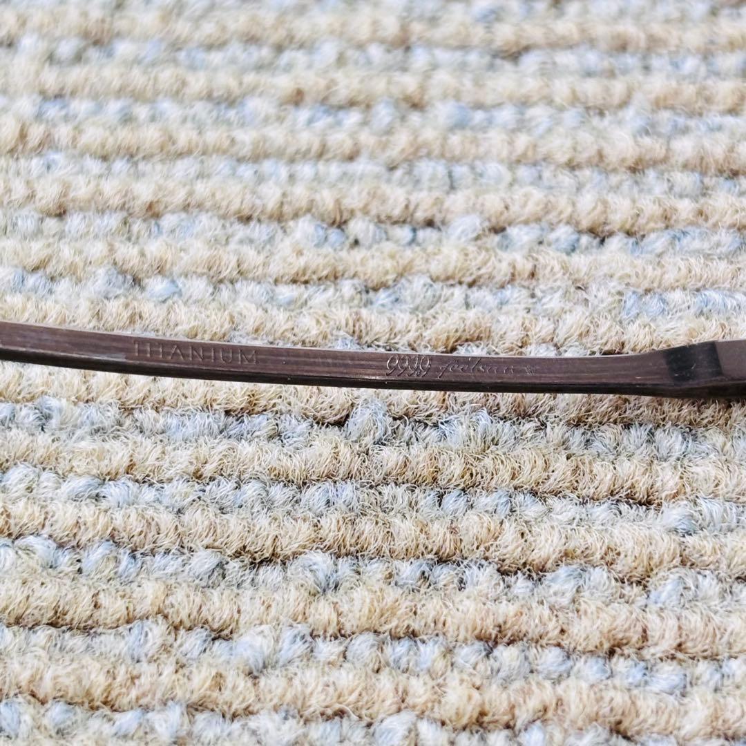 999.9/フォーナインズ F-20NPM 6303　ブラウンサングラス