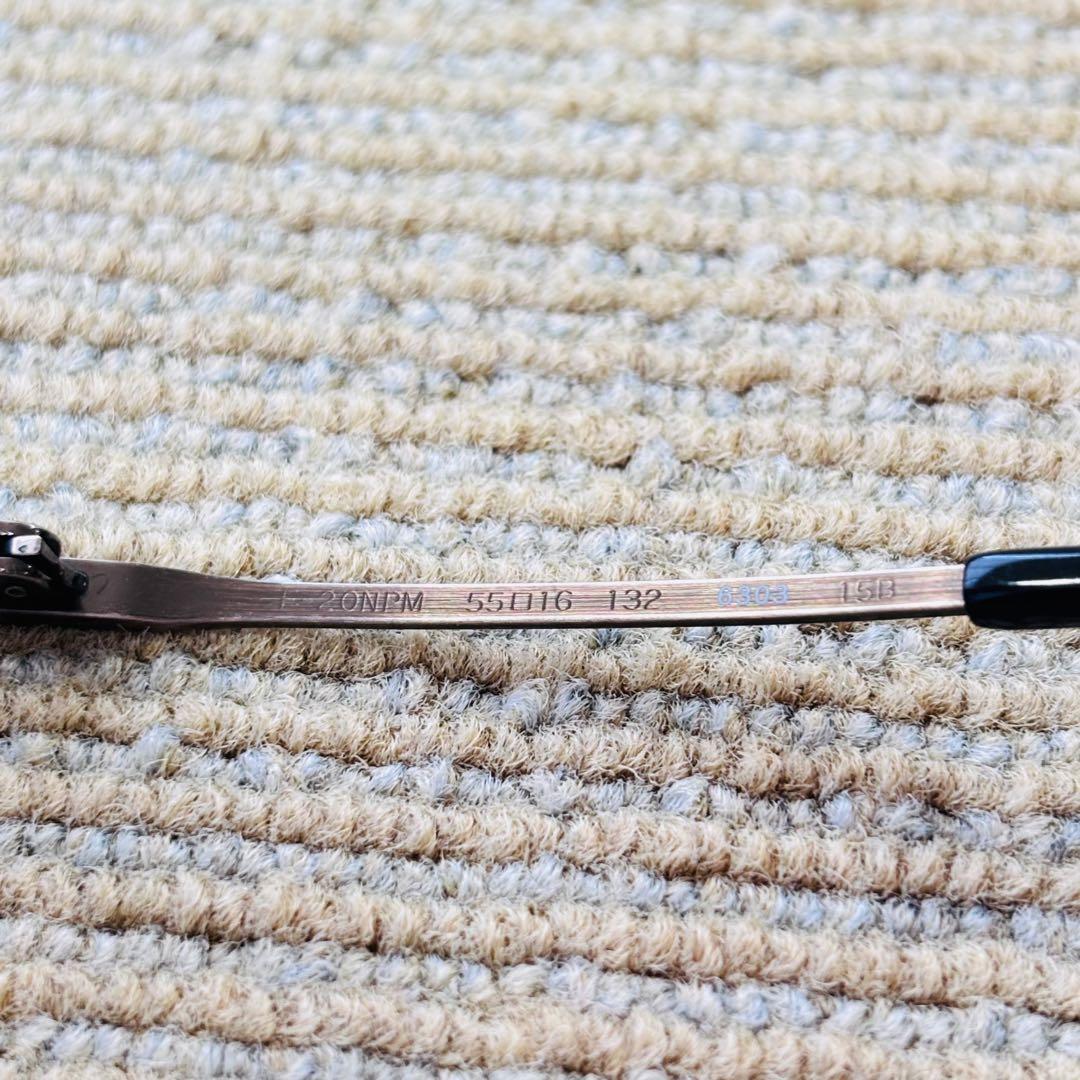 999.9/フォーナインズ F-20NPM 6303　ブラウンサングラス