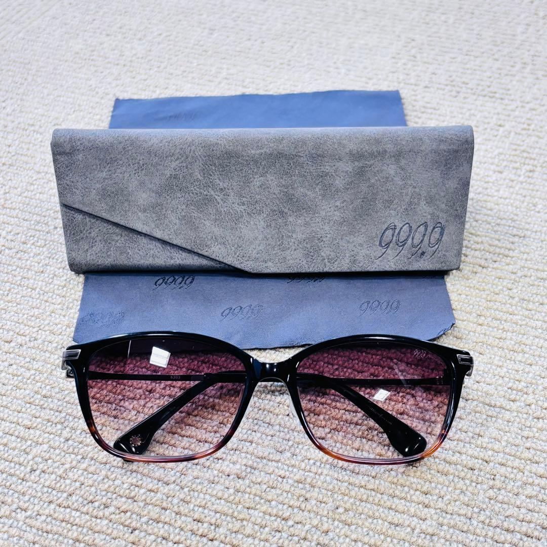 999.9/フォーナインズ F-20NPM 6303　ブラウンサングラス