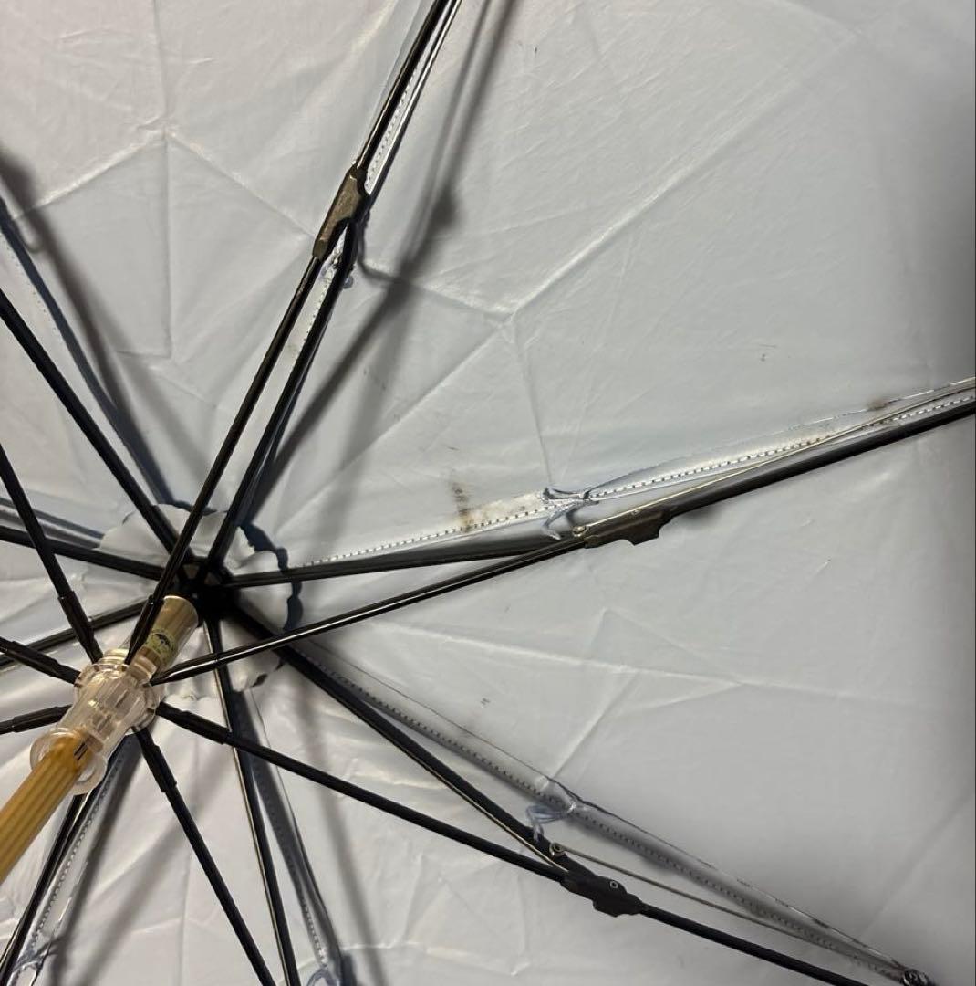 ラルフローレン ストライプ フリル 日傘