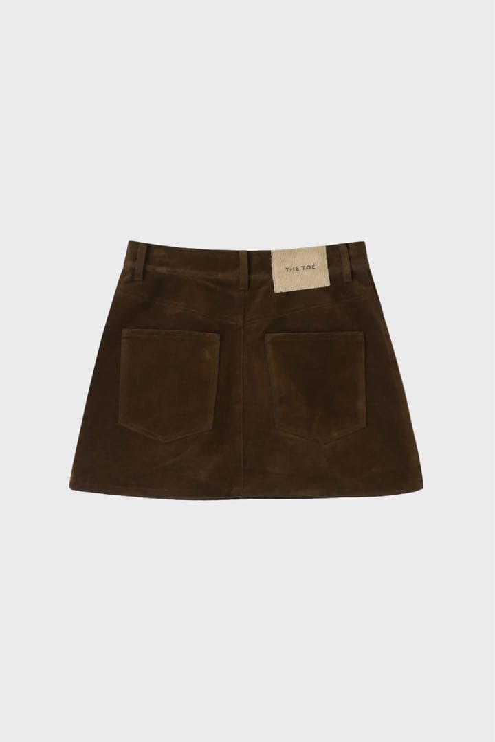THE TOE Rosenthaler Skirt brown Sサイズ