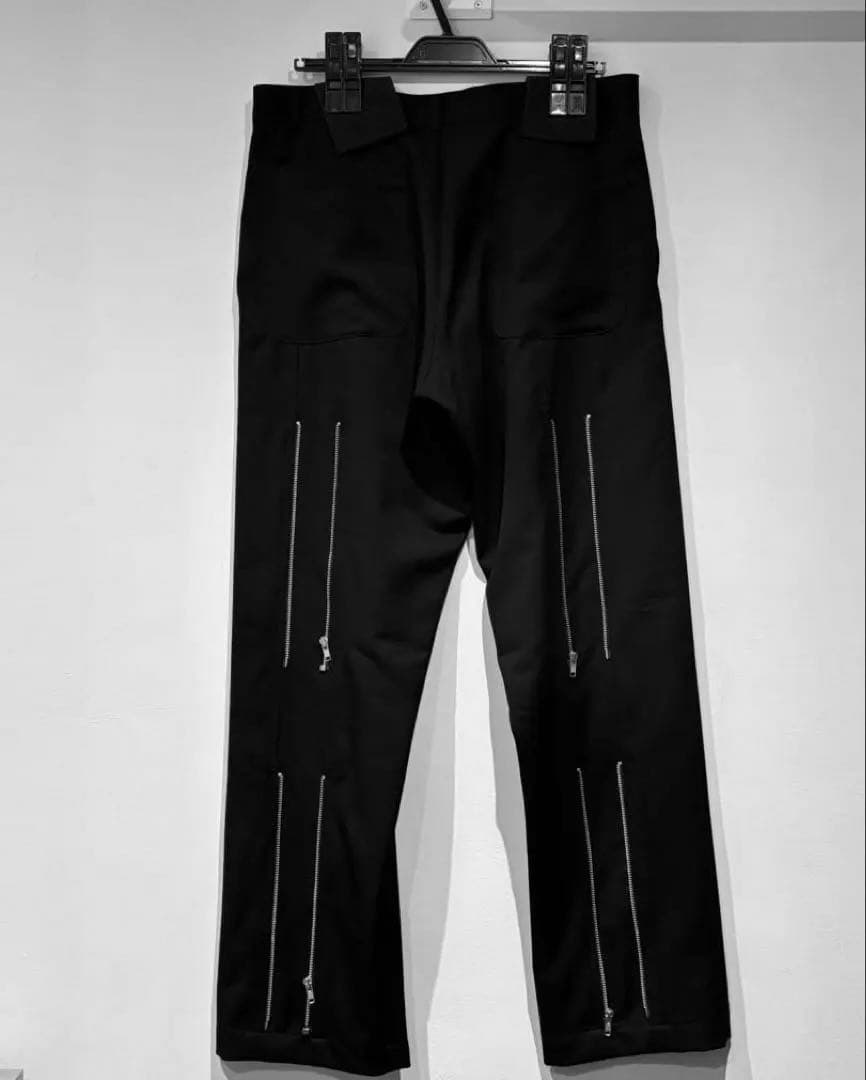 BLACK COMME DES GARÇONS ジップパンツ