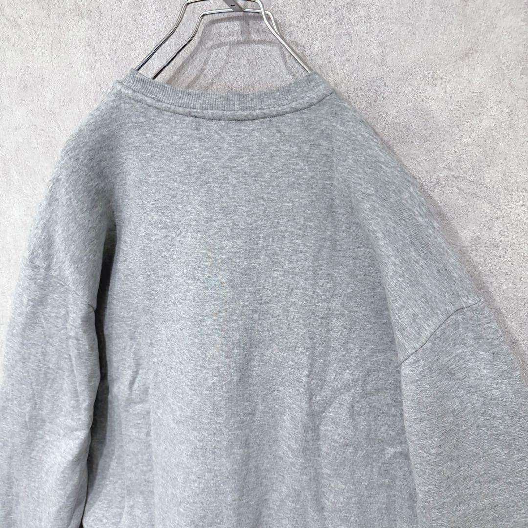 極美品★A.P.C スウェット　裏起毛　フォトプリント　トレーナー　グレー