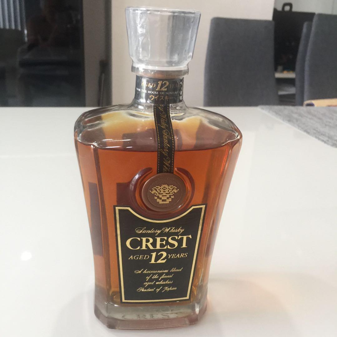 SUNTORY CREST サントリーウイスキー クレストキャンター12年