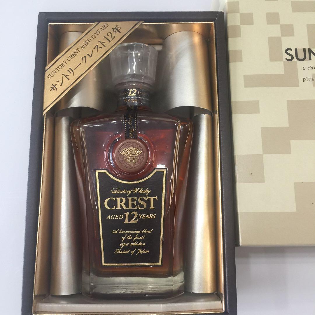 SUNTORY CREST サントリーウイスキー クレストキャンター12年