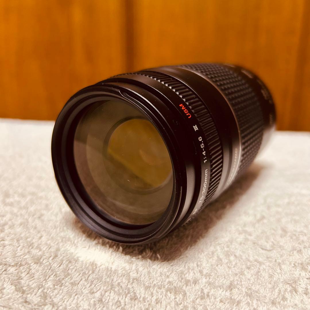 Canon EF 75-300mm 4-5.6 III USM 超望遠レンズ