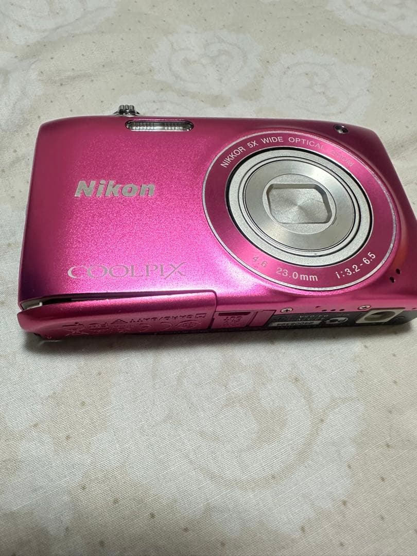【美品】Nikon COOLPIX S3100 デジタルカメラ　ピンク