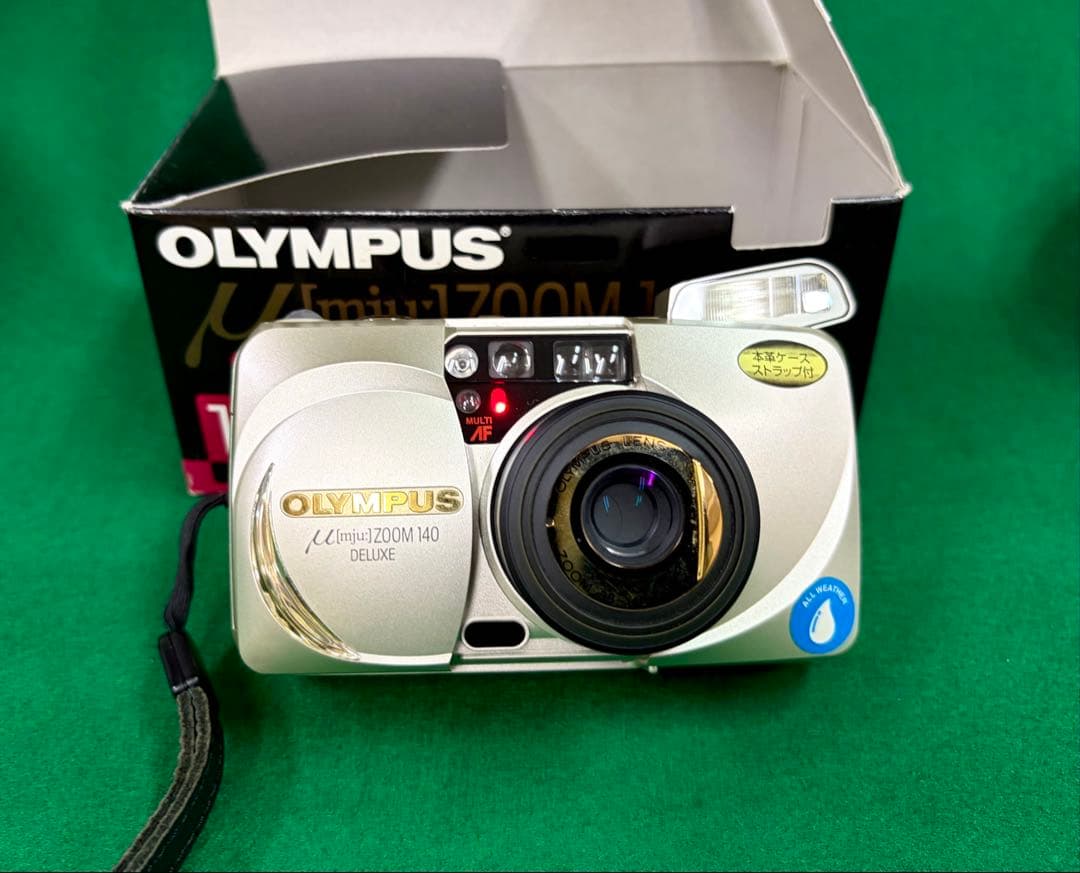 オリンパス OLYMPUS μ ZOOM140 DELUXE フィルムカメラ