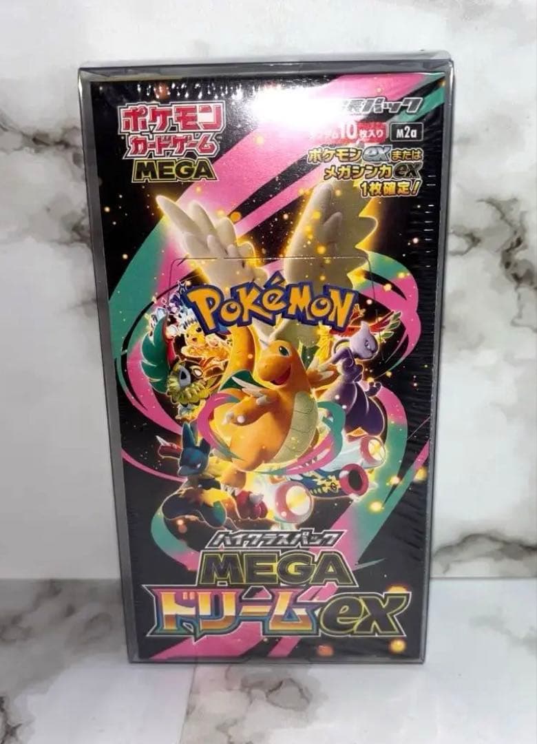 ポケモンカードゲーム MEGA ドリームEX 1BOX　シュリンク付き