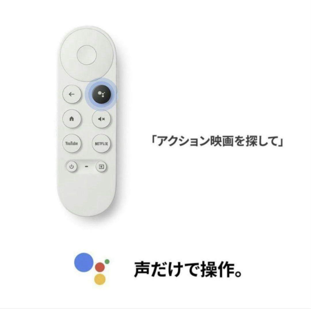 未開封　Chromecast with Google TV 4K