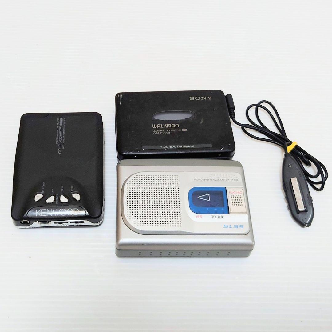 カセットプレイヤー 3台　ジャンク