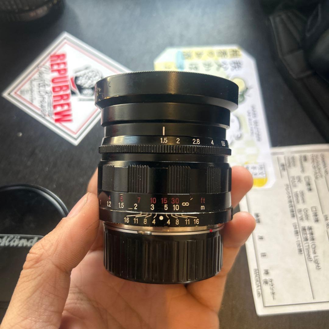 Voigtländer NOKTON 50mm F1.5 レンズ