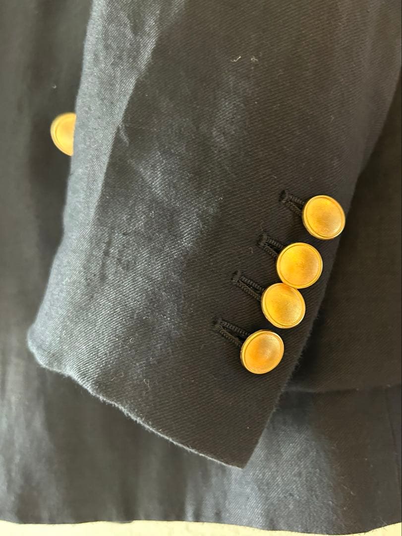 美品未着用に近いTOMORROWLAND MACPHEE ダブルブレストブレザー