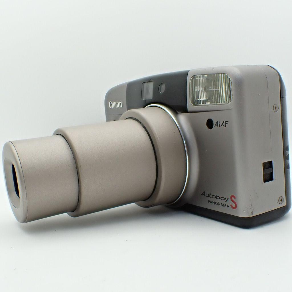 【動作確認済】Canon Autoboy S PANORAMA 新品電池付き