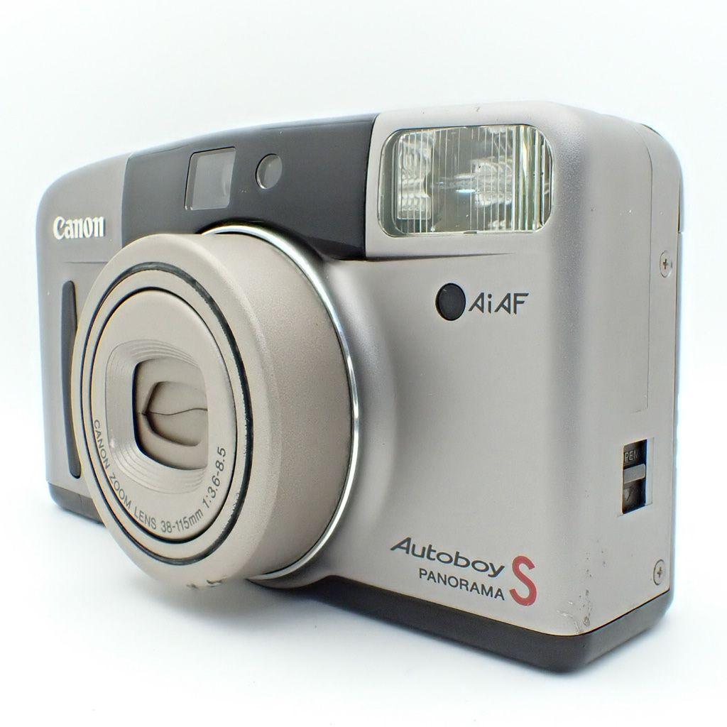【動作確認済】Canon Autoboy S PANORAMA 新品電池付き