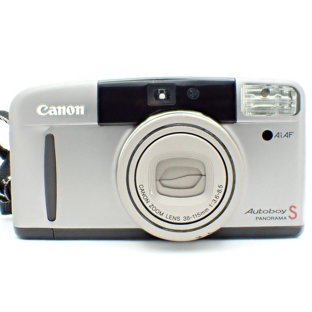 【動作確認済】Canon Autoboy S PANORAMA 新品電池付き