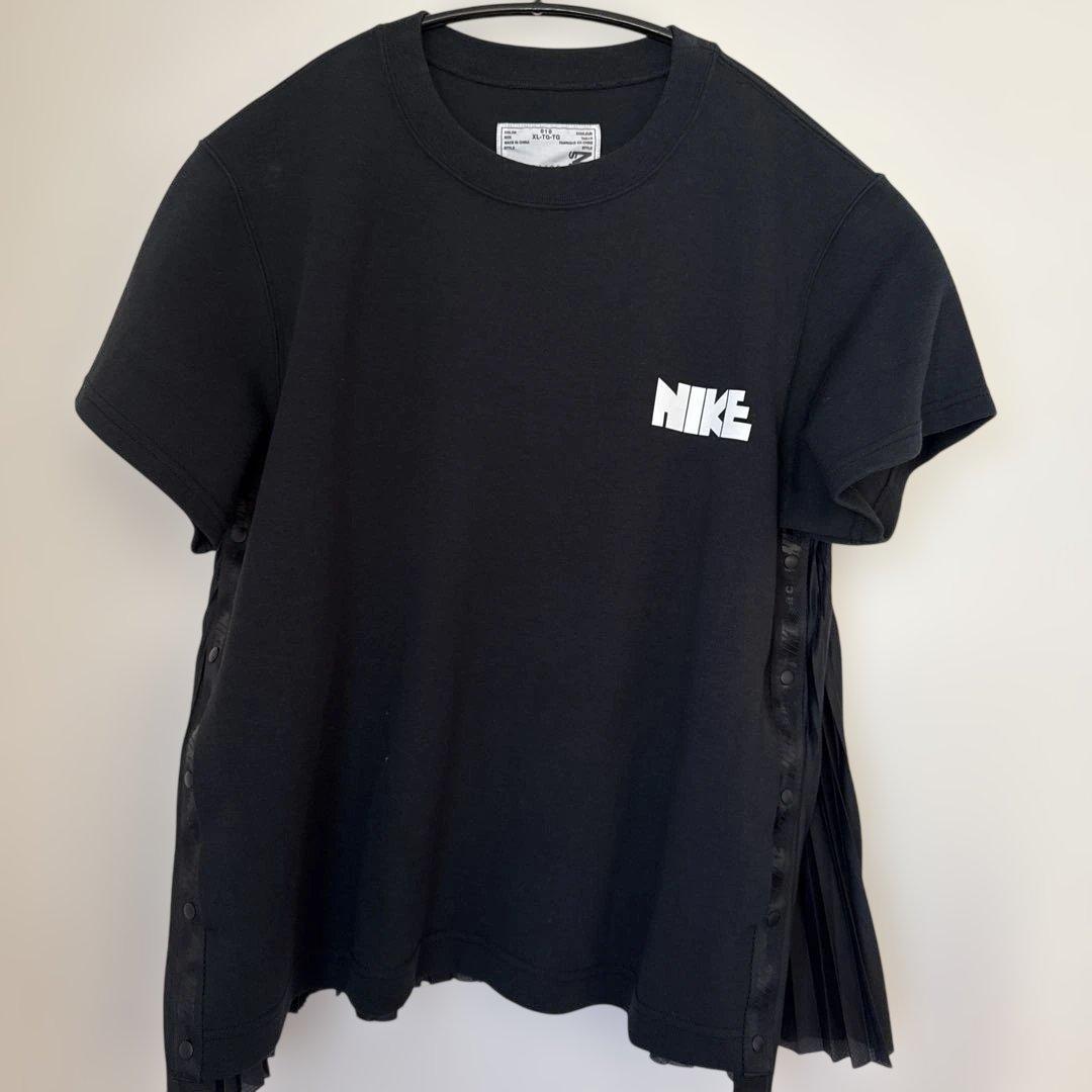 k*i様 NIKE×sacai バックプリーツカットソー XL