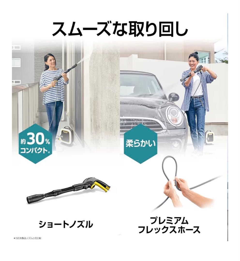 【新品未使用】高圧洗浄機ケルヒャー開封のみ