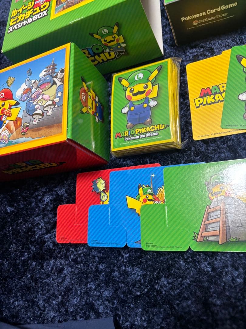 ポケモンカードゲーム ルイージピカチュウ　サプライのみ