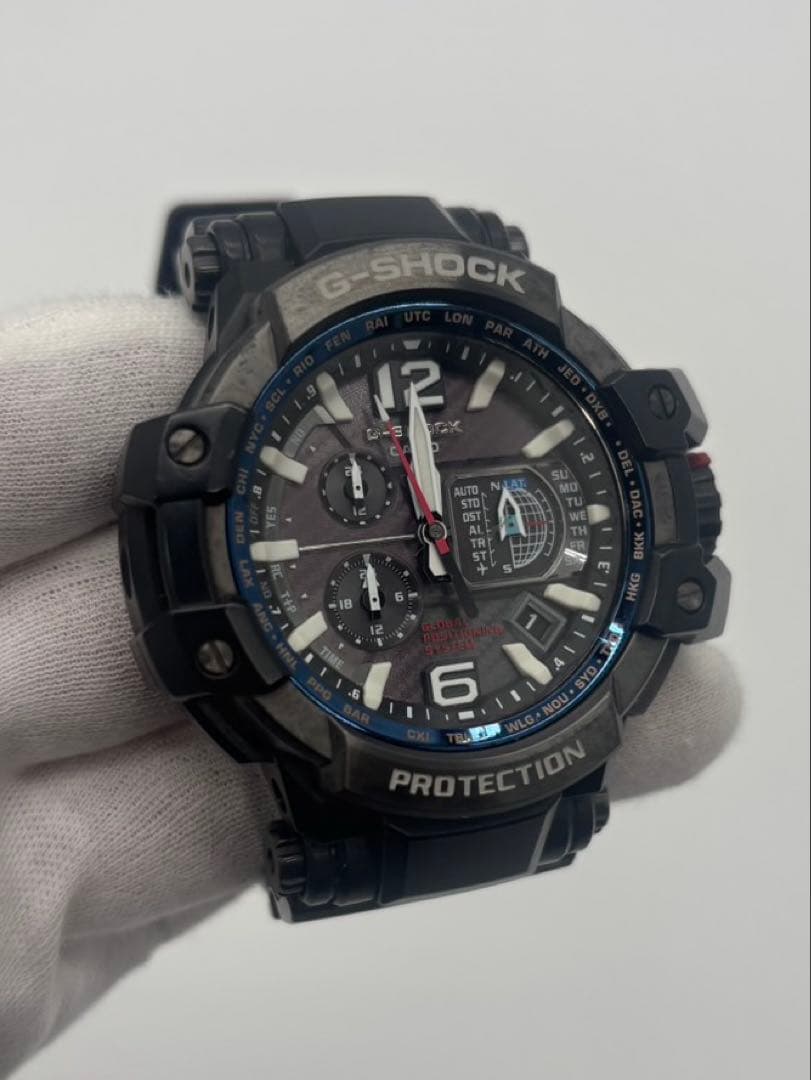 G-SHOCK GPS電波ソーラー GPW-1000 ブラック ブルー