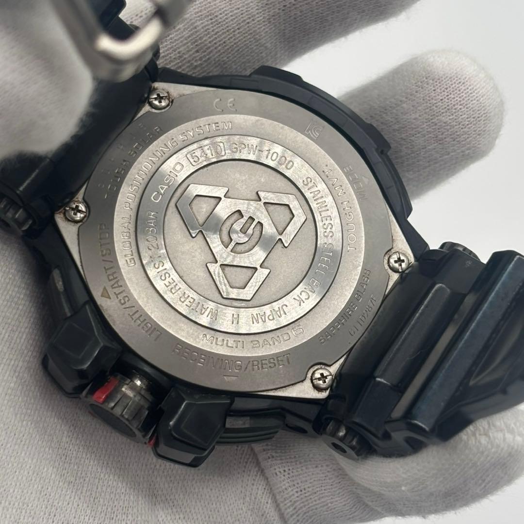 G-SHOCK GPS電波ソーラー GPW-1000 ブラック ブルー