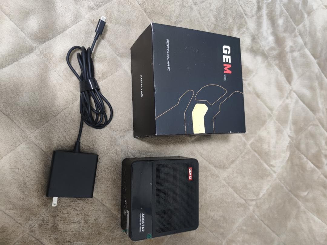 Mini PC Aostar GEM12 Ryzen 9 32GB メモリ
