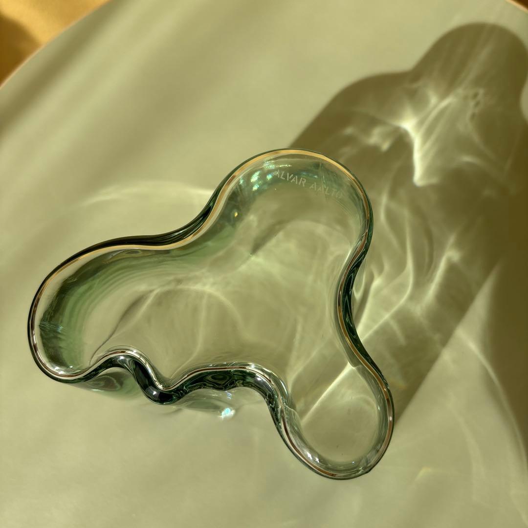 【未使用】イッタラ アアルト ベース 95mm 1937 クリア