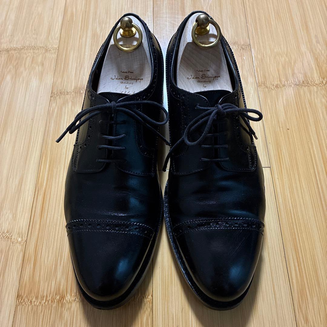 【美品】 ジャランスリワヤ ビジネス ストレートチップ 12785 39