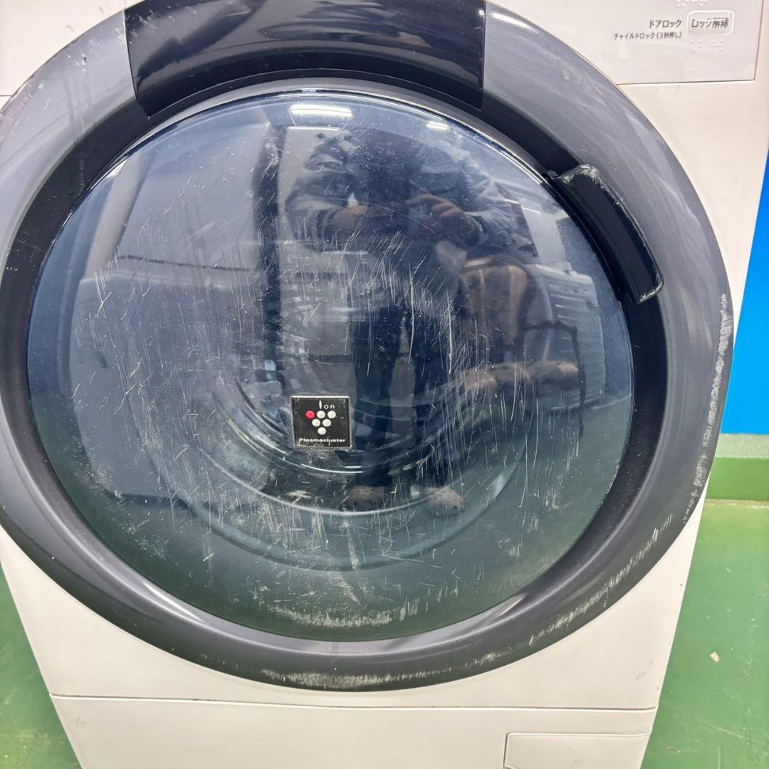 516 SHARP ドラム式洗濯機 乾燥付 7/3.5kg 小型 一人暮らし