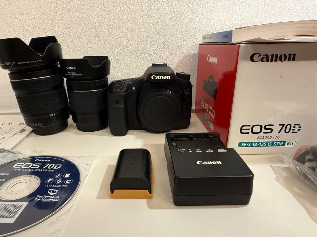 デジタルカメラ Canon EOS 70D + EF-S 18-135mm