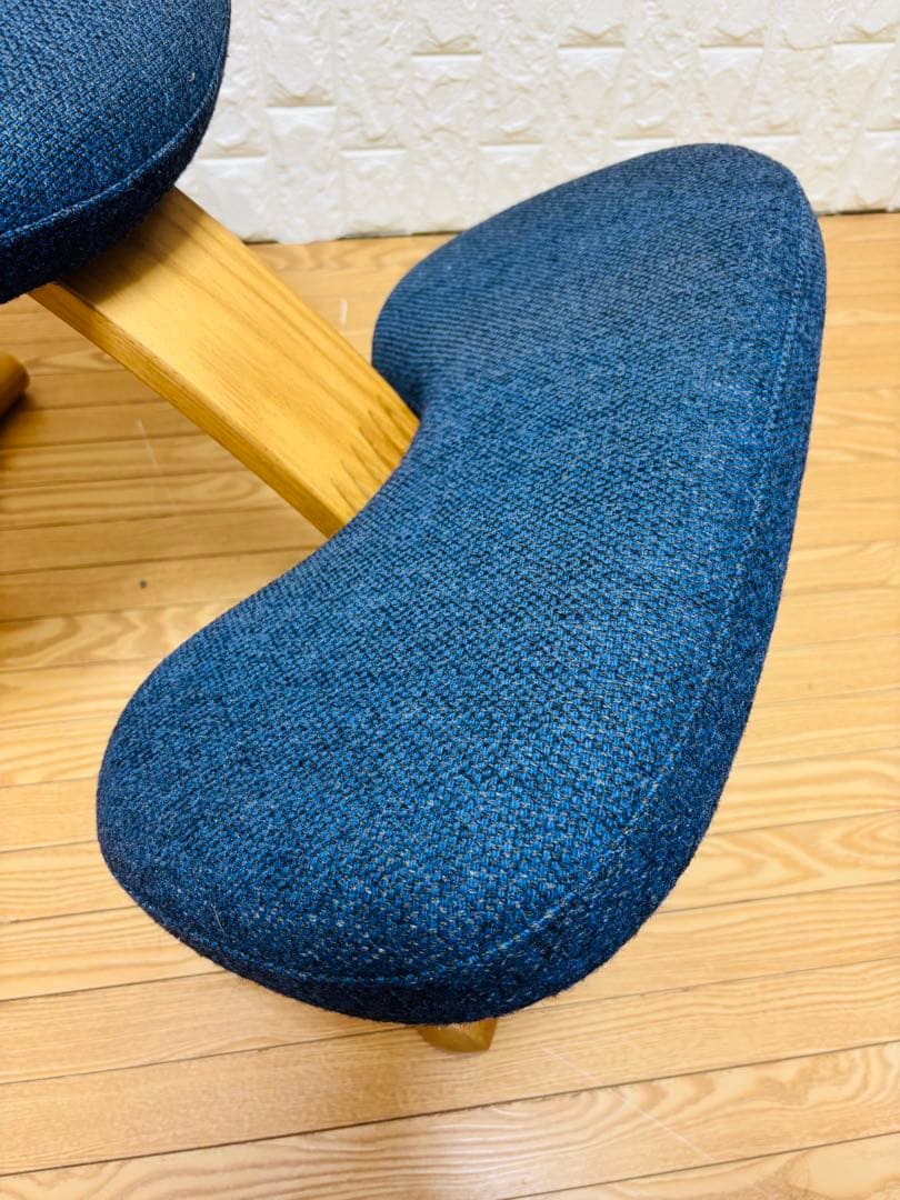 a*様 リボ社バランスイージーチェア♪姿勢矯正♪姿勢♪RYBO♪青♪ブルー♪紺♪