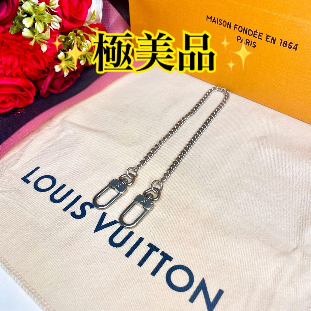 ✨極美品✨️ シルバーチェーン 希少 ルイ ヴィトン ウォレットチェーン 人気