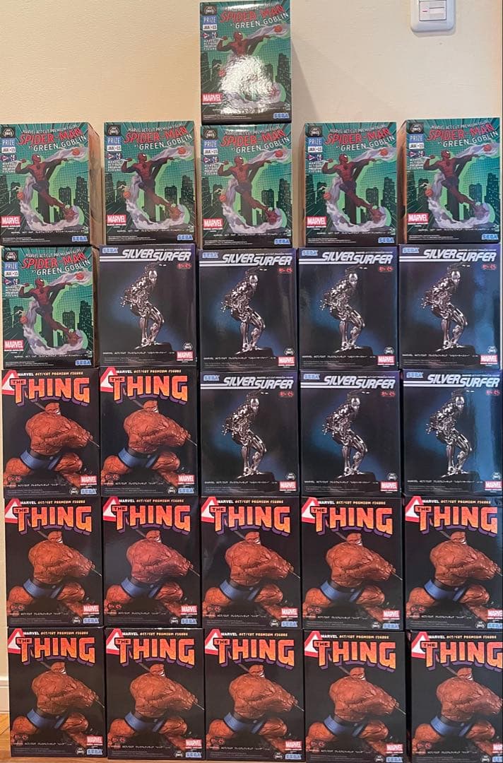 マーベルmarvelフィギュアまとめ売り26個セット