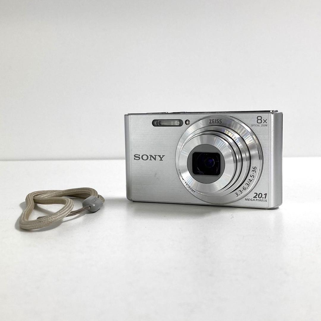 SONY　デジタルカメラ　Cyber-shot　DSC-W830　シルバー