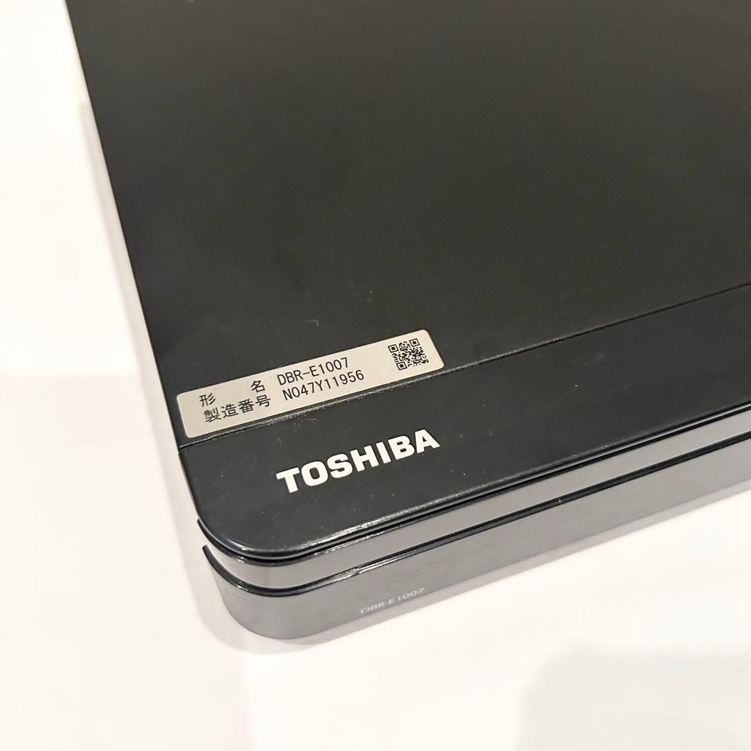 【極美品】17年製　東芝 REGZAブルーレイ 形名:DBR-E1007
