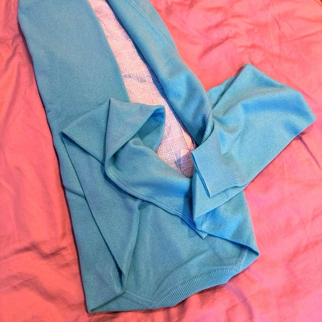 FEDELIフェデーリ　カシミヤ100%ニット ティファニーブルー 未使用