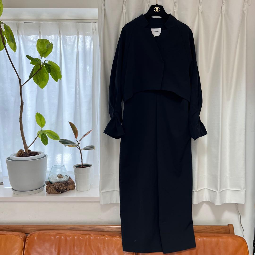 ワンピース Ameri OTONA SHORT JACKET SETUP DRESS
