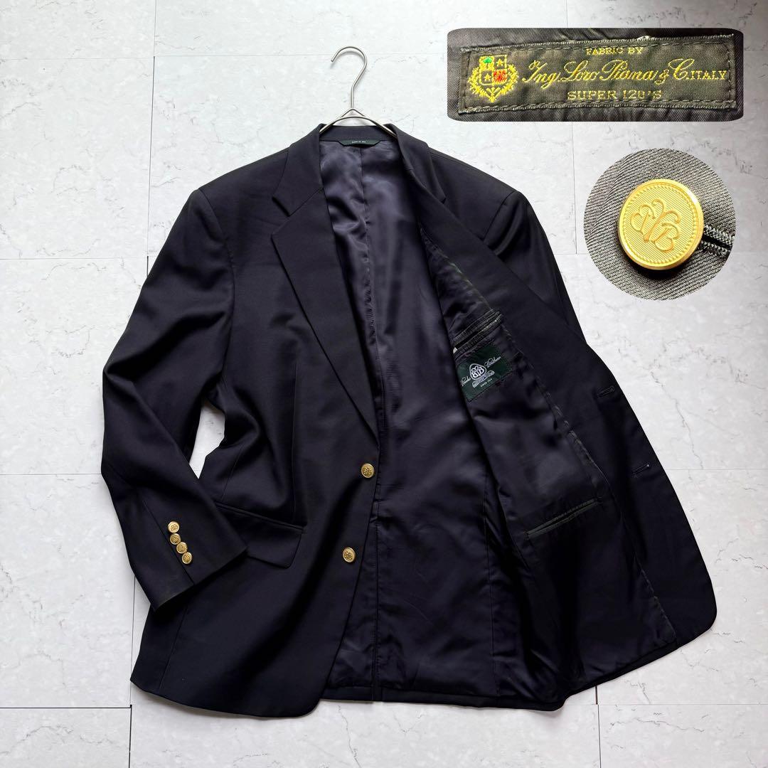 Brooks Brothers ロロピアーナ ブレザー 金ボタン M USA製