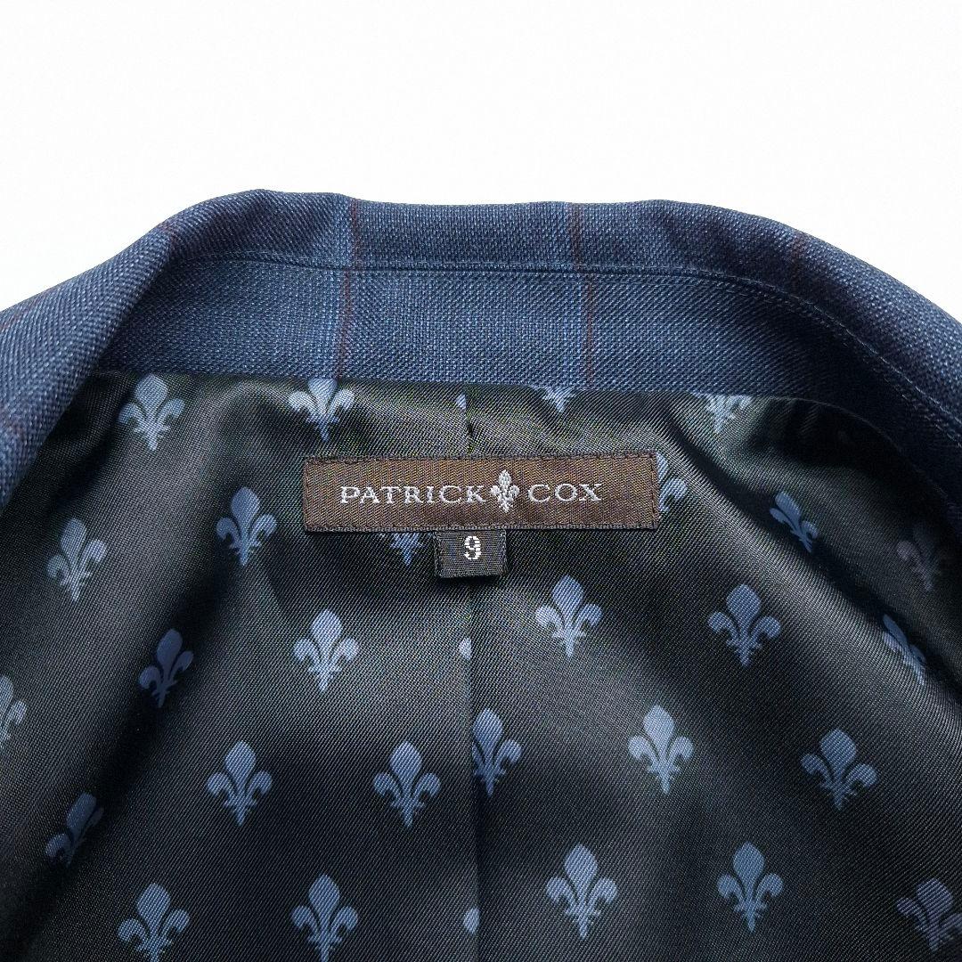 【新品/タグ付/3ピース】PATRICK COX チェック柄 スカートスーツ M