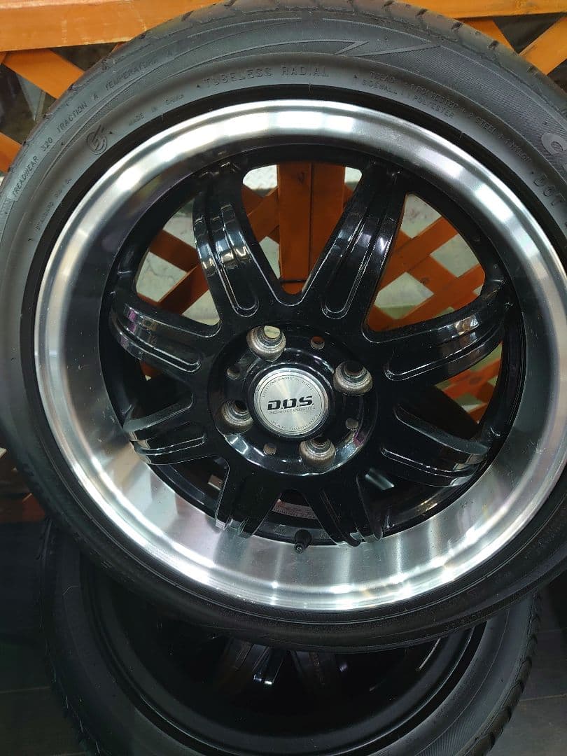 ねこさん専用　DUS ホイールセット 165/50R15