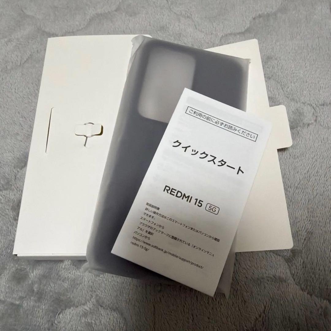 Redmi 15 5G ミッドナイトブラック