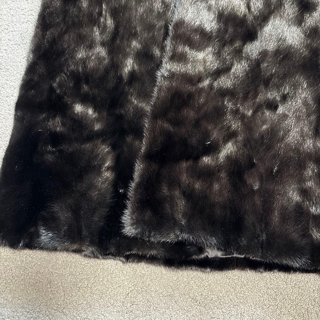 【希少】SAGA MINK サガミンク 毛皮 シェアードミンク 銀タグ　11号